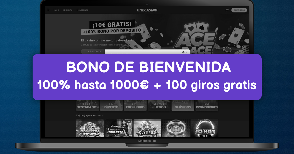 One Casino banner